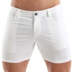 TOF Paris Shorts-Bermuda Chino Blanc