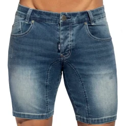 ES Collection Shorts-Bermuda Denim Indigo