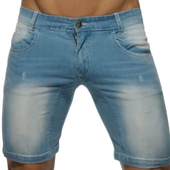 Addicted Shorts-Bermuda Jeans Indigo