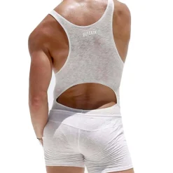 Rufskin Bodys De Nuit|Tenues D'Intérieur-Body Cumulus Blanc