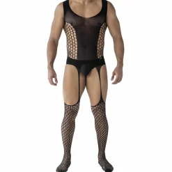 CUT4MEN Bodys Sexy|Tenues Sexy-Body Cutout R4VAGE Noir