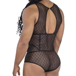 CandyMan Bodys Sexy|Tenues Sexy-Body Dentelle Noir