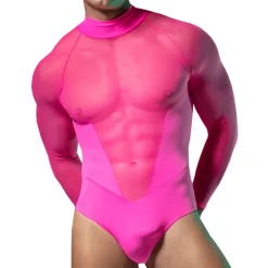 Omohonia Bodys Sexy-Body Fenix Rose Fluo