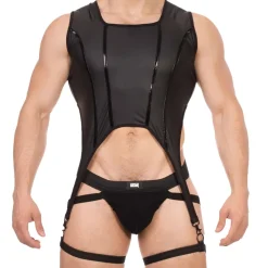 Barcode Bodys Sexy|Tenues Sexy-Body Harnais Milos Noir