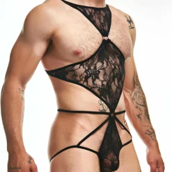 Sexy Boy Bodys Sexy|Tenues Sexy-Body Lingerie Dentelle Noir