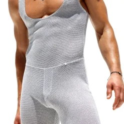 Rufskin Bodys Sport-Body Long Percy Gris Chiné