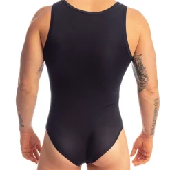 L'Homme invisible Bodys De Nuit|Tenues D'Intérieur-Body Lounge Party Bleu Marine