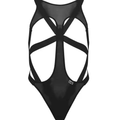 CandyMan Bodys Sexy|Tenues Sexy-Body Mesh Noir
