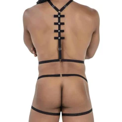 CandyMan Bodys Sexy|Tenues Sexy-Body Strap Noir