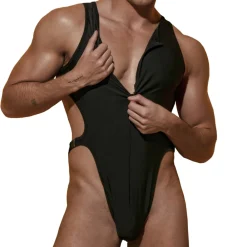 Omohonia Bodys Sexy-Body String Clip Vulcano Noir