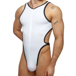 Omohonia Bodys Sexy|Tenues Sexy-Body String Clip Vulcano Blanc