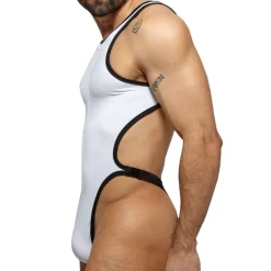 Omohonia Bodys Sexy|Tenues Sexy-Body String Clip Vulcano Blanc