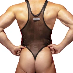 Omohonia Bodys Sexy-Body String Tifon Noir