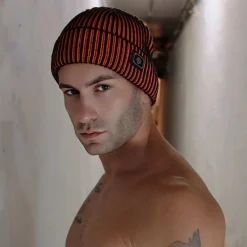 Breedwell Accessoires De Mode-Bonnet Darkroom Orange Fluo