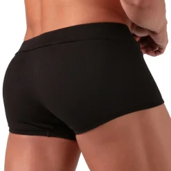 Absolu Male Boxers Sexy-Boxer à Lacet Noir