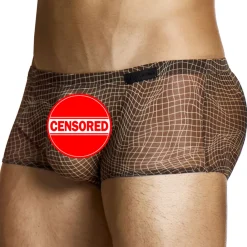 Modus Vivendi Boxers Sexy-Boxer Abstract Résille Marron