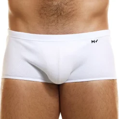 Modus Vivendi Shortys|Boxers-Boxer Brazil Cut Peace Coton Blanc