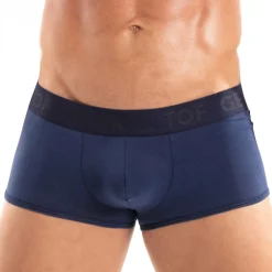 TOF Paris Shortys|Boxers-Boxer Court Access Coton Bleu Marine