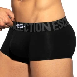 ES Collection Shortys|Boxers-Boxer Court Coton 7 Days 3.0 Noir