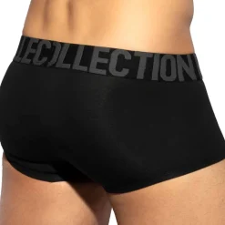 ES Collection Shortys|Boxers-Boxer Court Coton 7 Days 3.0 Noir