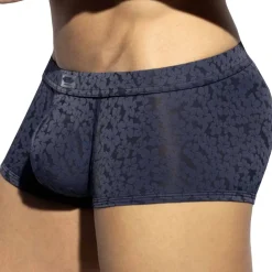 ES Collection Boxers Sexy-Boxer Court Daisy Flower Bleu Marine