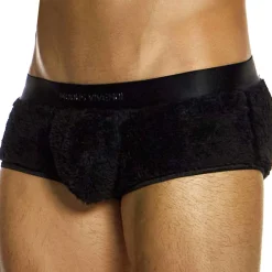 Modus Vivendi Shortys|Boxers-Boxer Court Fourrure Noir