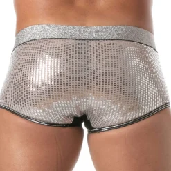 TOF Paris Boxers Sexy-Boxer Court Glitter Argent