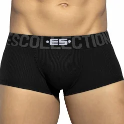 ES Collection Shortys|Boxers-Boxer Court Recycled Rib Noir