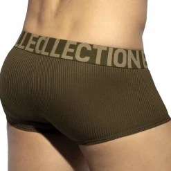 ES Collection Boxers|Shortys-Boxer Court Recycled Rib Kaki