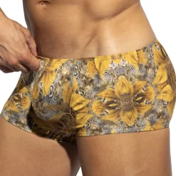 ES Collection Shortys|Boxers-Boxer Court Safari Jaune