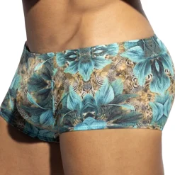 ES Collection Shortys|Boxers-Boxer Court Safari Turquoise