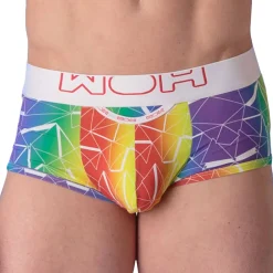 WOH Shortys|Boxers-Boxer Court Sexy Fun Arc-En-Ciel