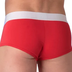 WOH Shortys|Boxers-Boxer Court Sexy Fun Rouge