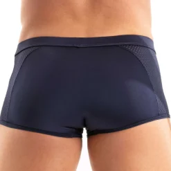 TOF Paris Sous-Vêtements Sport|Shortys-Boxer Court Tentation Microfibre Marine