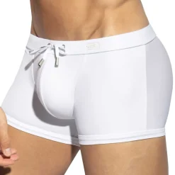 ES Collection Maillots De Bain Push Up|Boxers De Bain-Boxer de Bain Basic Sportive Blanc