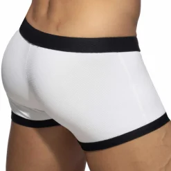 Addicted Maillots De Bain Push Up|Boxers De Bain-Boxer de Bain Classic Piqué Blanc