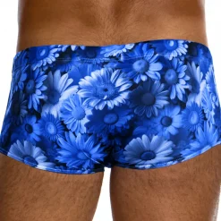 Modus Vivendi Shortys De Bain|Boxers De Bain-Boxer de Bain Daisies Bleu