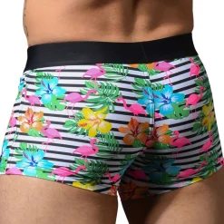 Andrew Christian Boxers De Bain-Boxer de Bain Island Tropic