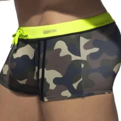 Addicted Maillots De Bain Push Up|Boxers De Bain-Boxer de Bain Sport Detail Binding Camouflage
