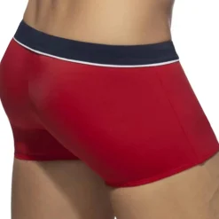 Addicted Maillots De Bain Push Up|Boxers De Bain-Boxer de Bain Sport Detail Binding Rouge