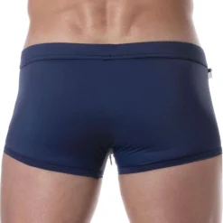 TOF Paris Shortys De Bain|Boxers De Bain-Boxer de Bain Uni Bleu Marine