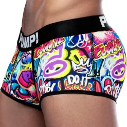 Pump! Shortys|Boxers-Boxer Drip Graffiti