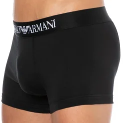 Emporio Armani Boxers-Boxer Essential Coton Noir