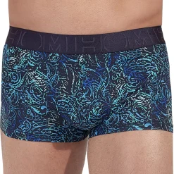 HOM Shortys|Boxers-Boxer Funky Style Bleu