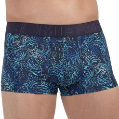 HOM Shortys|Boxers-Boxer Funky Style Bleu