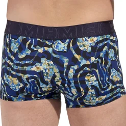 HOM Shortys|Boxers-Boxer Funky Styles Bleu Marine