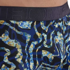 HOM Shortys|Boxers-Boxer Funky Styles Bleu Marine