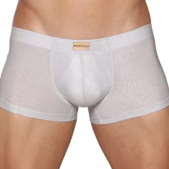 Marcuse Boxers Sexy|Push Up-Boxer Glisten Blanc - Argent