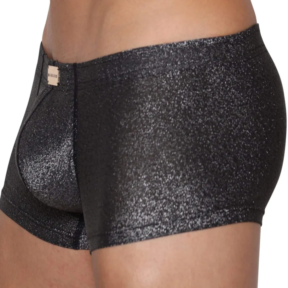 Marcuse Boxers Sexy|Push Up-Boxer Glisten Noir - Argent