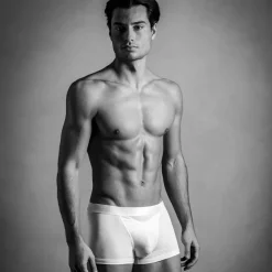 HOM Boxers-Boxer H01 Blanc